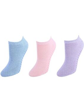 Gripjoy Low Cut Socks with Grips (Pack of 3) Women’s